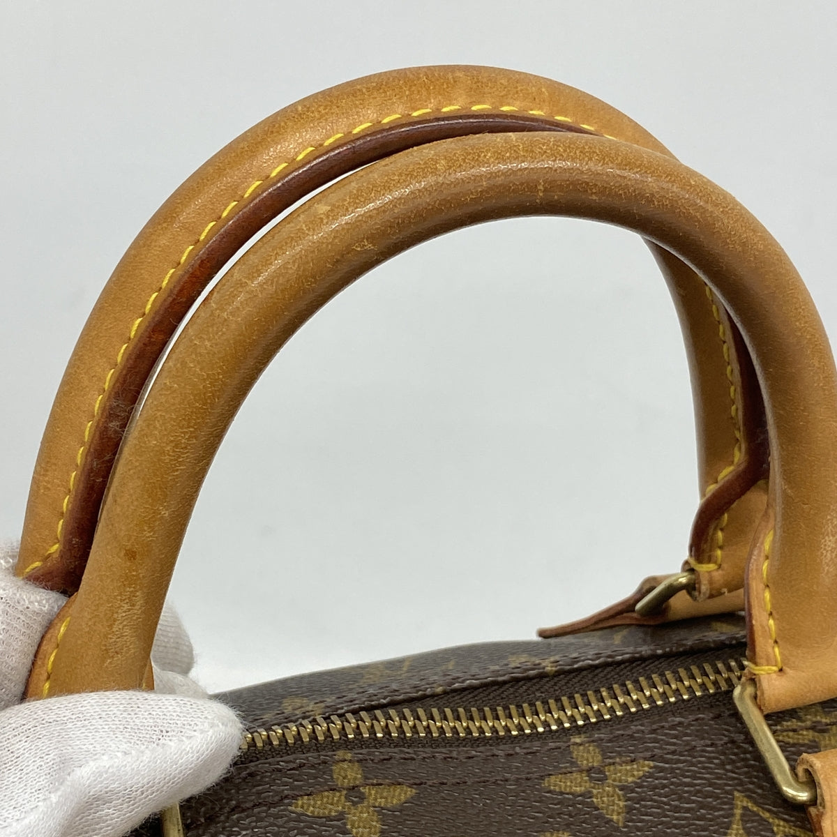 【6ia0522】ルイヴィトン ハンドバッグ モノグラム スピーディ40 M41106 ブラウン【中古】レディース