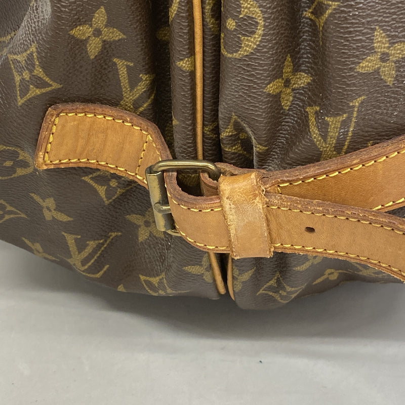 【6ia0523】ルイヴィトン ショルダーバッグ モノグラム ソミュール43 M42252 ブラウン【中古】レディース