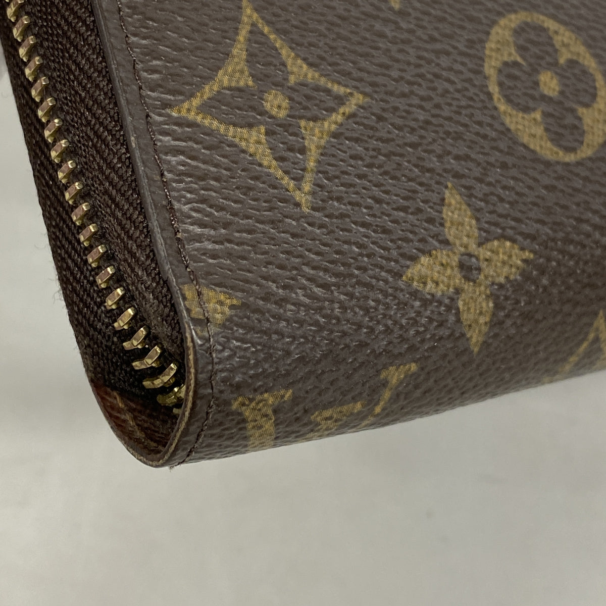 【6ia0526】ルイヴィトン 長財布 モノグラム ジッピーウォレット M60017 ブラウン【中古】メンズ レディース ユニセックス