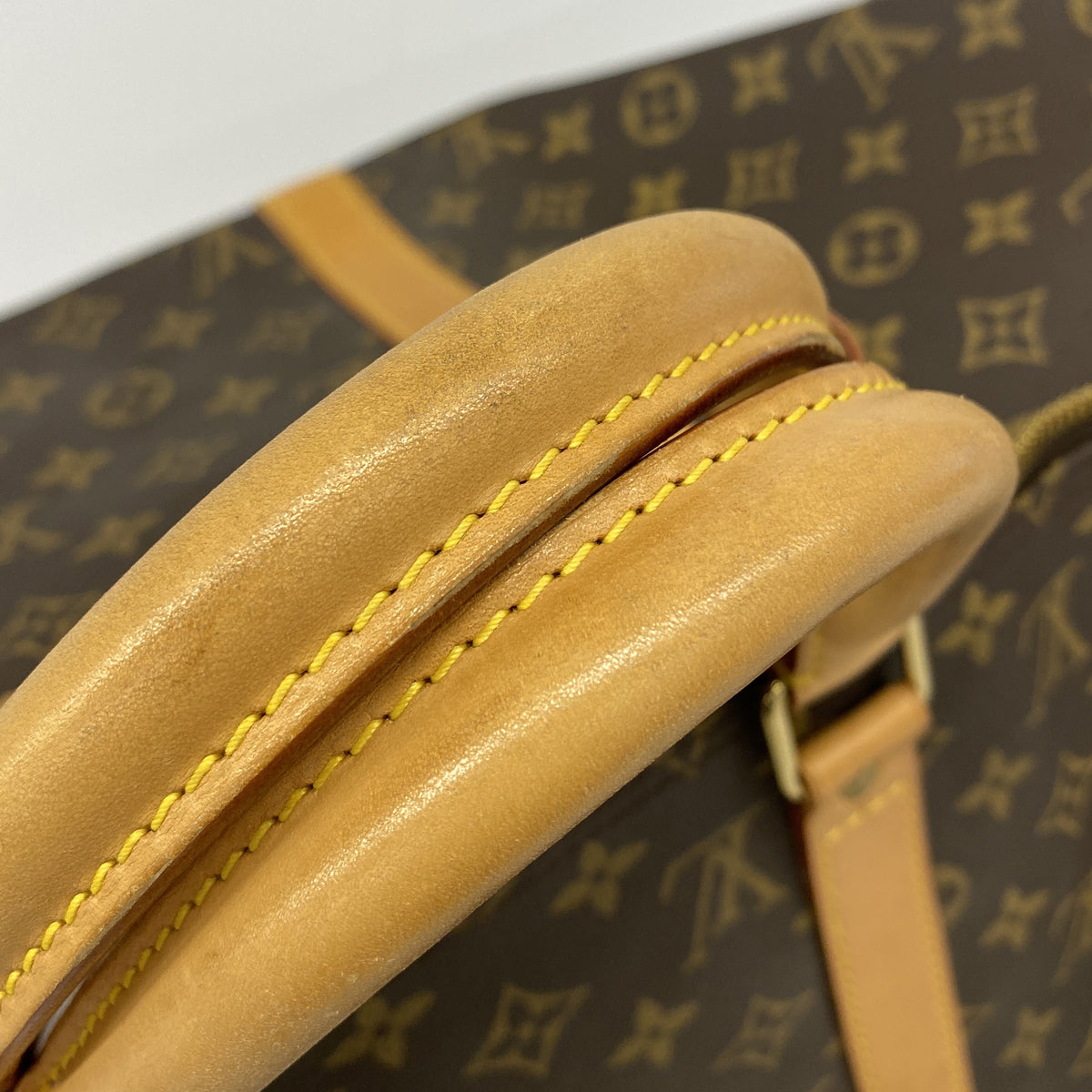 【6ia0531】ルイヴィトン ボストンバッグ モノグラム キーポル50 M41426 ブラウン【中古】メンズ レディース ユニセックス