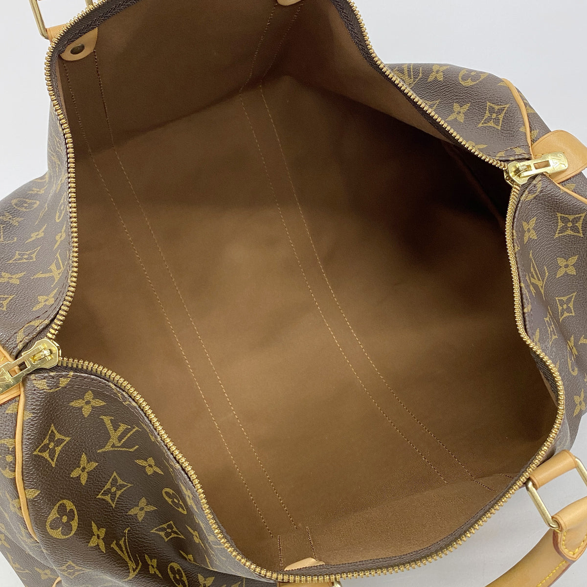 【6ia0531】ルイヴィトン ボストンバッグ モノグラム キーポル50 M41426 ブラウン【中古】メンズ レディース ユニセックス