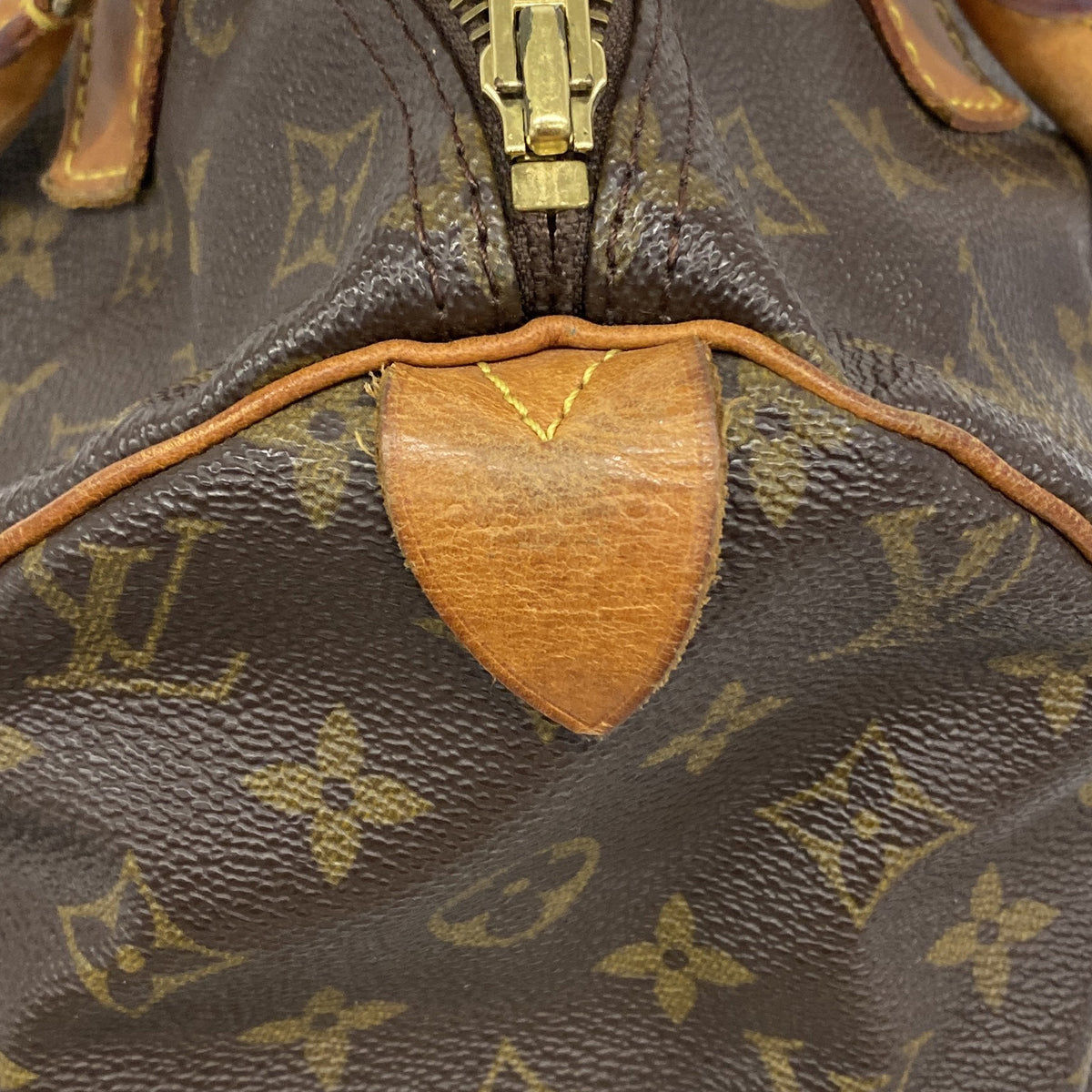 【6ia0533】ルイヴィトン ハンドバッグ モノグラム スピーディ30 M41108 ブラウン【中古】レディース