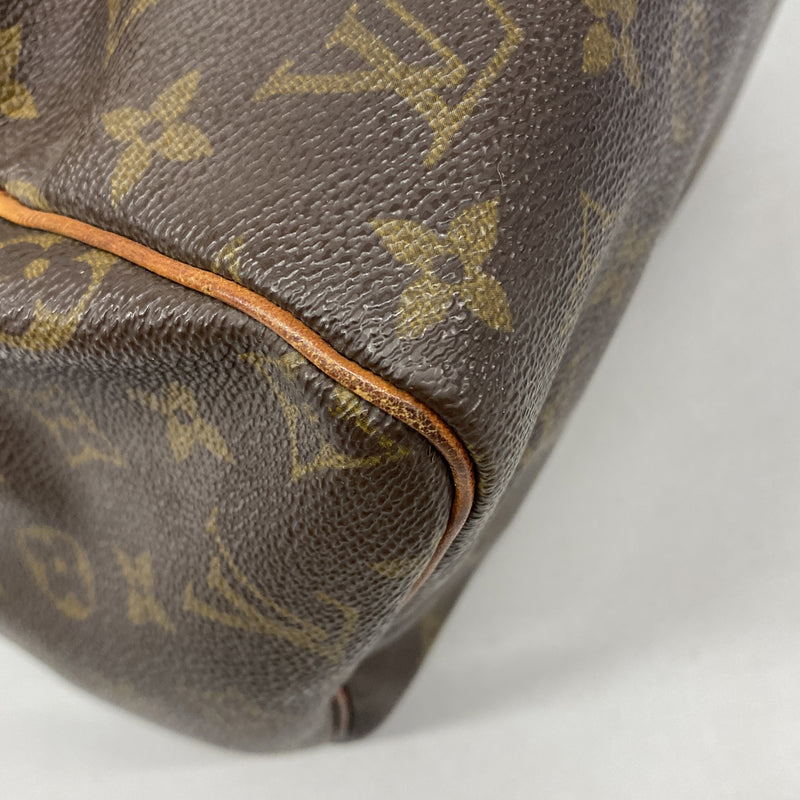 【6ia0533】ルイヴィトン ハンドバッグ モノグラム スピーディ30 M41108 ブラウン【中古】レディース