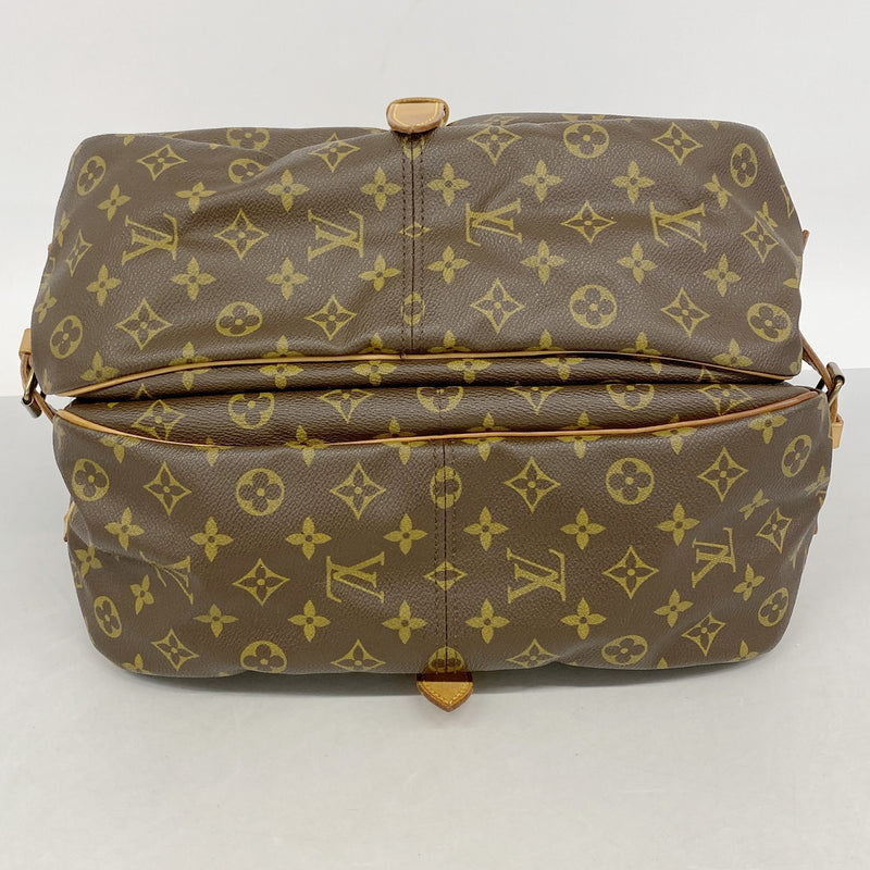 【6ia0534】ルイヴィトン ショルダーバッグ モノグラム ソミュール35 M42254 ブラウン【中古】レディース