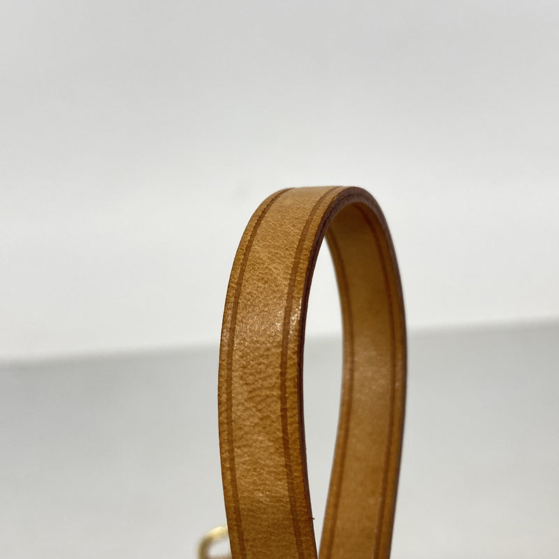 【6ia0537】ルイヴィトン ポーチ ヴェルニ フラワーレキシントン M92246 ベージュ【中古】レディース