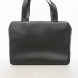【6ia0545】シャネル ビジネスバッグ キャビアスキン ブラック ゴールド金具【中古】レディース