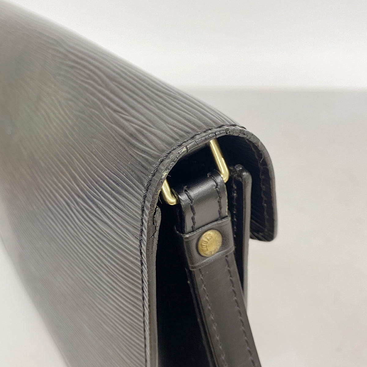 【6ia0552】ルイヴィトン クラッチバッグ エピ ポシェットセリエドラゴンヌ M52612 ノワール【中古】メンズ