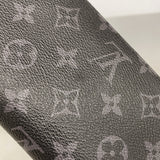 【6ia0553】ルイヴィトン 長財布 モノグラム・エクリプス ジッピーウォレットホリゾンタル M11611 ブラック ゴールド金具【中古】メンズ