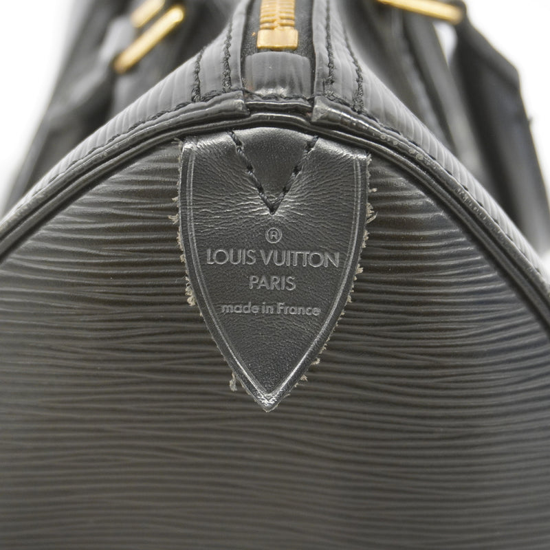 【6ia0561】ルイヴィトン ハンドバッグ エピ スピーディ30 M59022 ノワール 2wayバッグ【中古】レディース