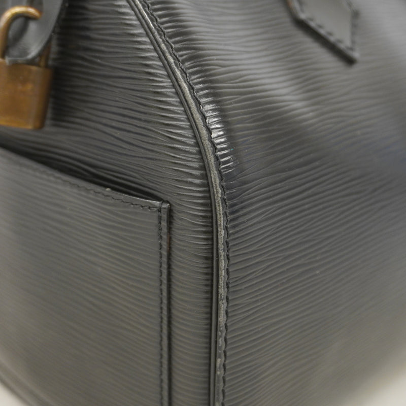 【6ia0561】ルイヴィトン ハンドバッグ エピ スピーディ30 M59022 ノワール 2wayバッグ【中古】レディース
