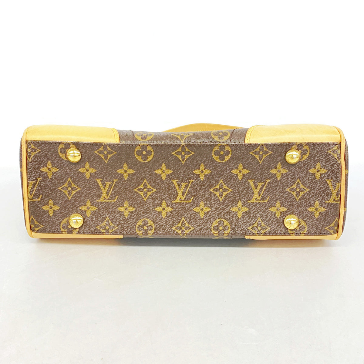 【6ia0566】ルイヴィトン ショルダーバッグ モノグラム ビバリーMM M40121 ブラウン【中古】レディース