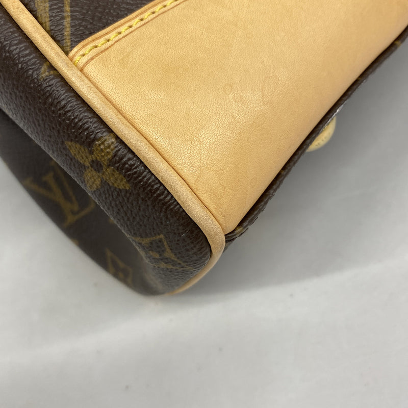 【6ia0566】ルイヴィトン ショルダーバッグ モノグラム ビバリーMM M40121 ブラウン【中古】レディース