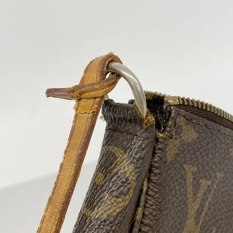 【6ia0569】ルイヴィトン ポーチ モノグラム ポシェットアクセソワール M51980 ブラウン【中古】レディース