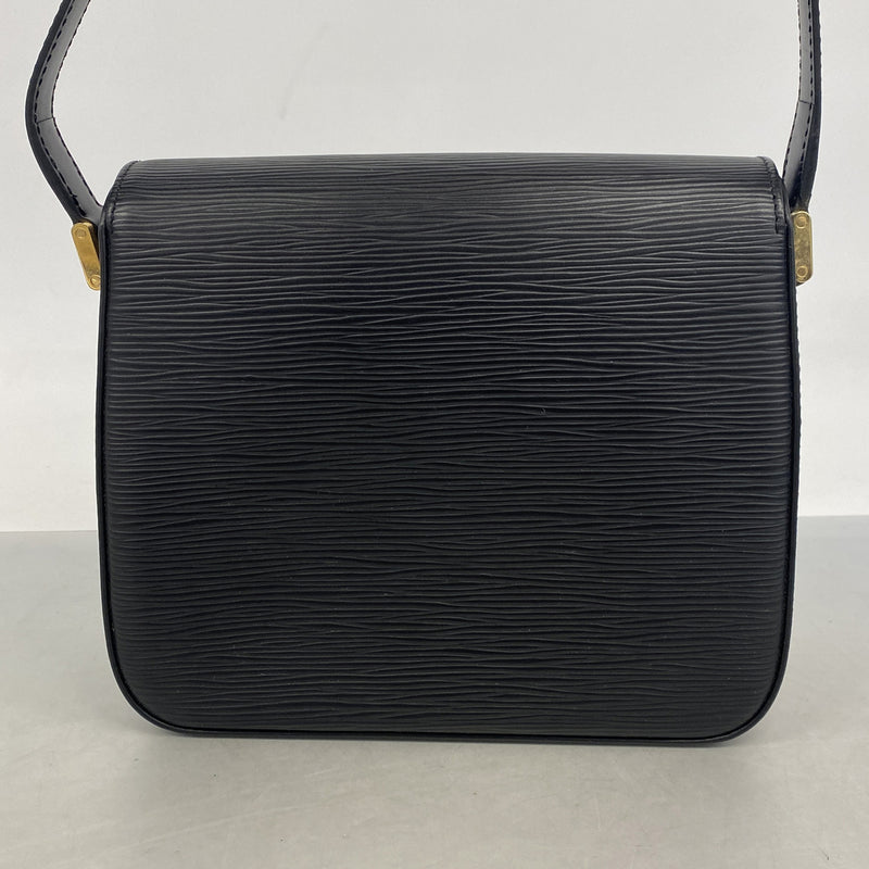 【6ia0584】ルイヴィトン ショルダーバッグ エピ ビュシ M52202 ノワール【中古】レディース