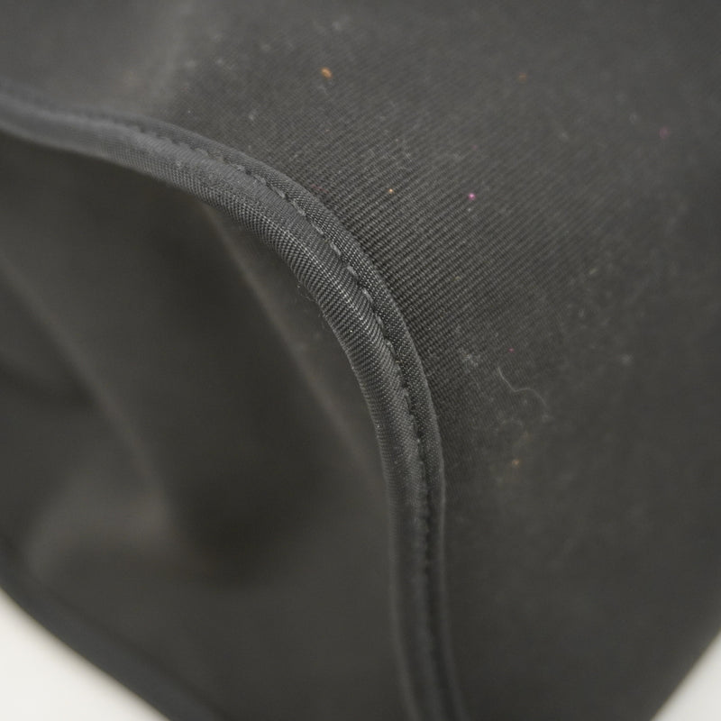 【6ia0593】エルメス ハンドバッグ エールバッグジップMM トワルオフィシエ ブラック ブラウン シルバー金具 □Q刻印 2wayバッグ【中古】レディース