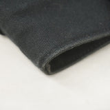【6ia0595】エルメス ハンドバッグ トロカホリゾンタルPM キャンバス ブラック シルバー金具【中古】レディース