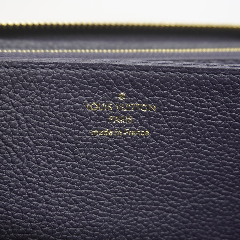 【6ia0601】ルイヴィトン 長財布 モノグラム・アンプラント ジッピーウォレット M62121 マリーヌルージュ【中古】メンズ レディース ユニセックス