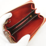 【6ia0602】グッチ コインケース マイクログッチシマ 268750 エナメル レッド シャンパンゴールド金具【中古】レディース