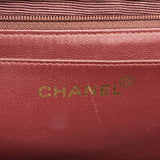 【6ia0608-k】シャネル ハンドバッグ マトラッセ ラムスキン ブラック ゴールド金具【中古】レディース