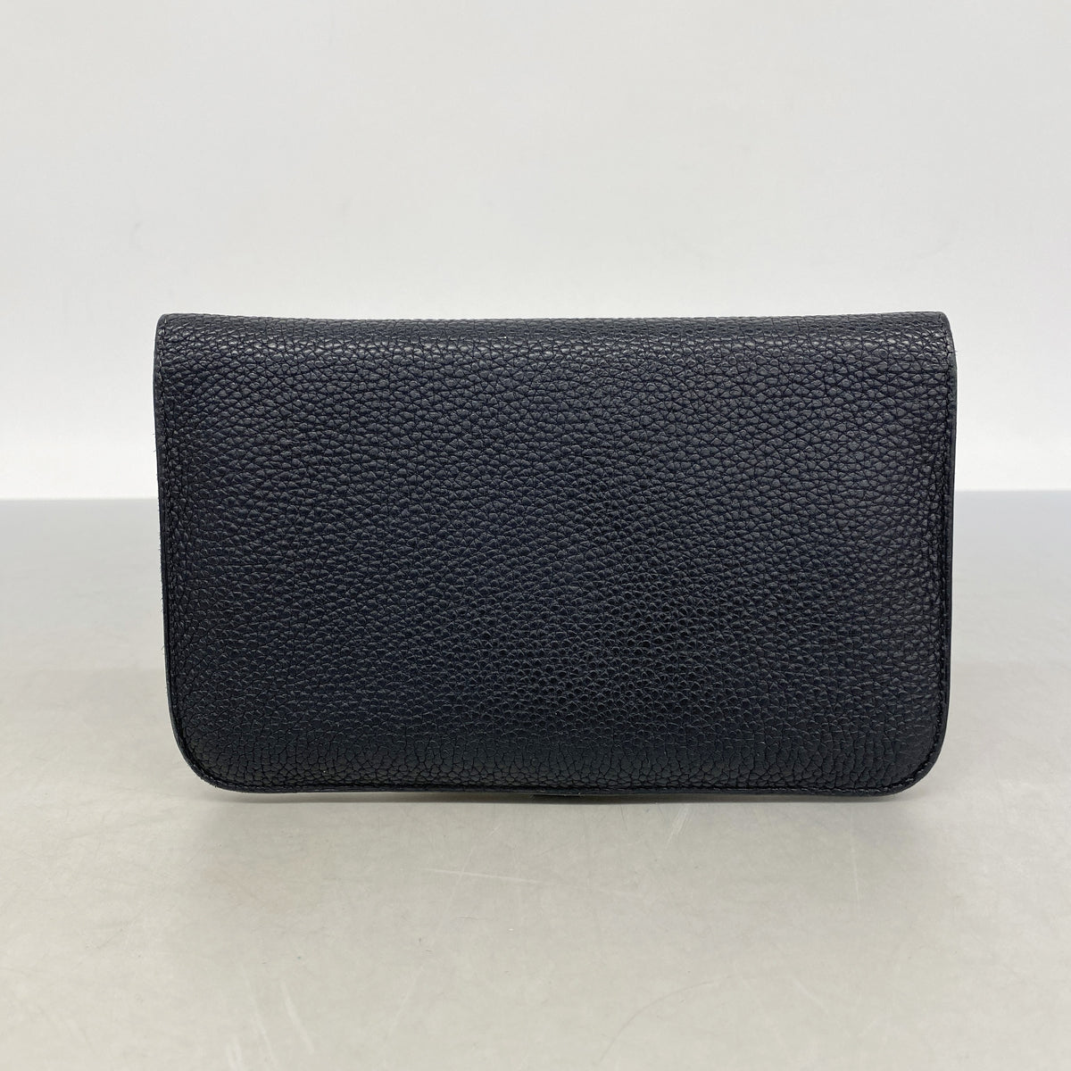 【6ia0615】エルメス 長財布 ドゴンGM トゴ ブラック ゴールド金具 □J刻印【中古】メンズ レディース ユニセックス