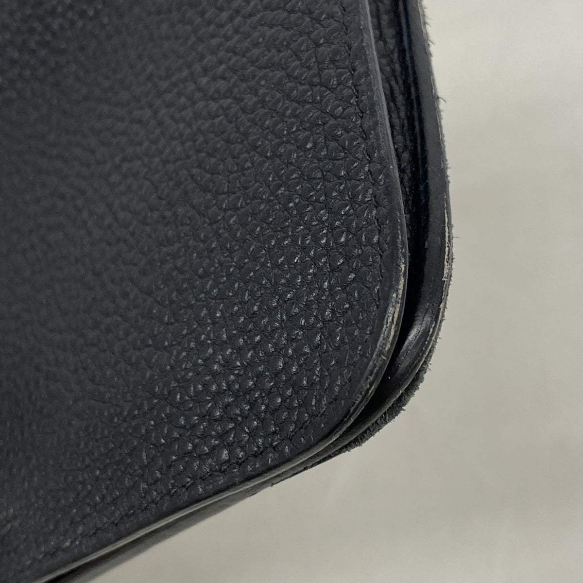 【6ia0615】エルメス 長財布 ドゴンGM トゴ ブラック ゴールド金具 □J刻印【中古】メンズ レディース ユニセックス