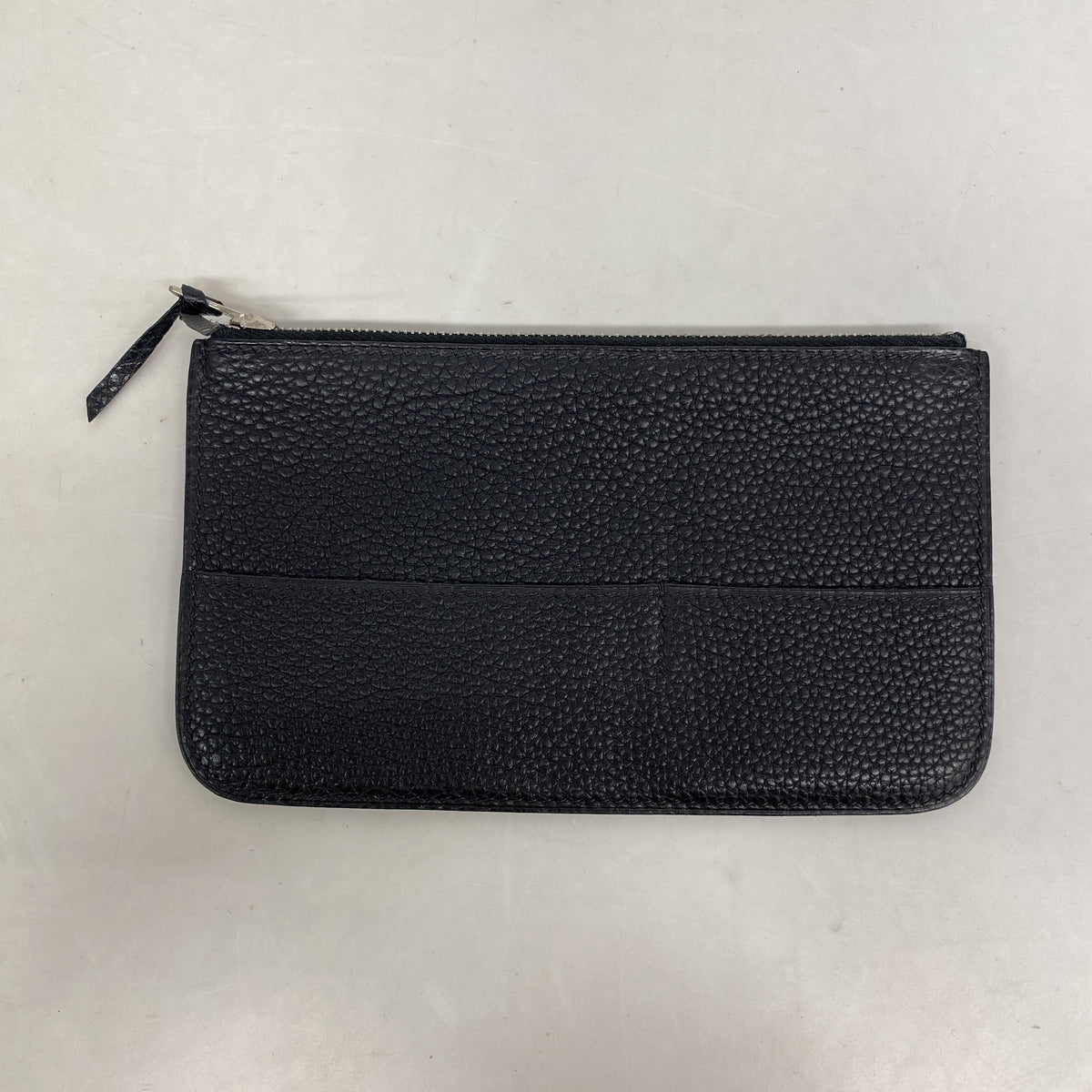 【6ia0615】エルメス 長財布 ドゴンGM トゴ ブラック ゴールド金具 □J刻印【中古】メンズ レディース ユニセックス