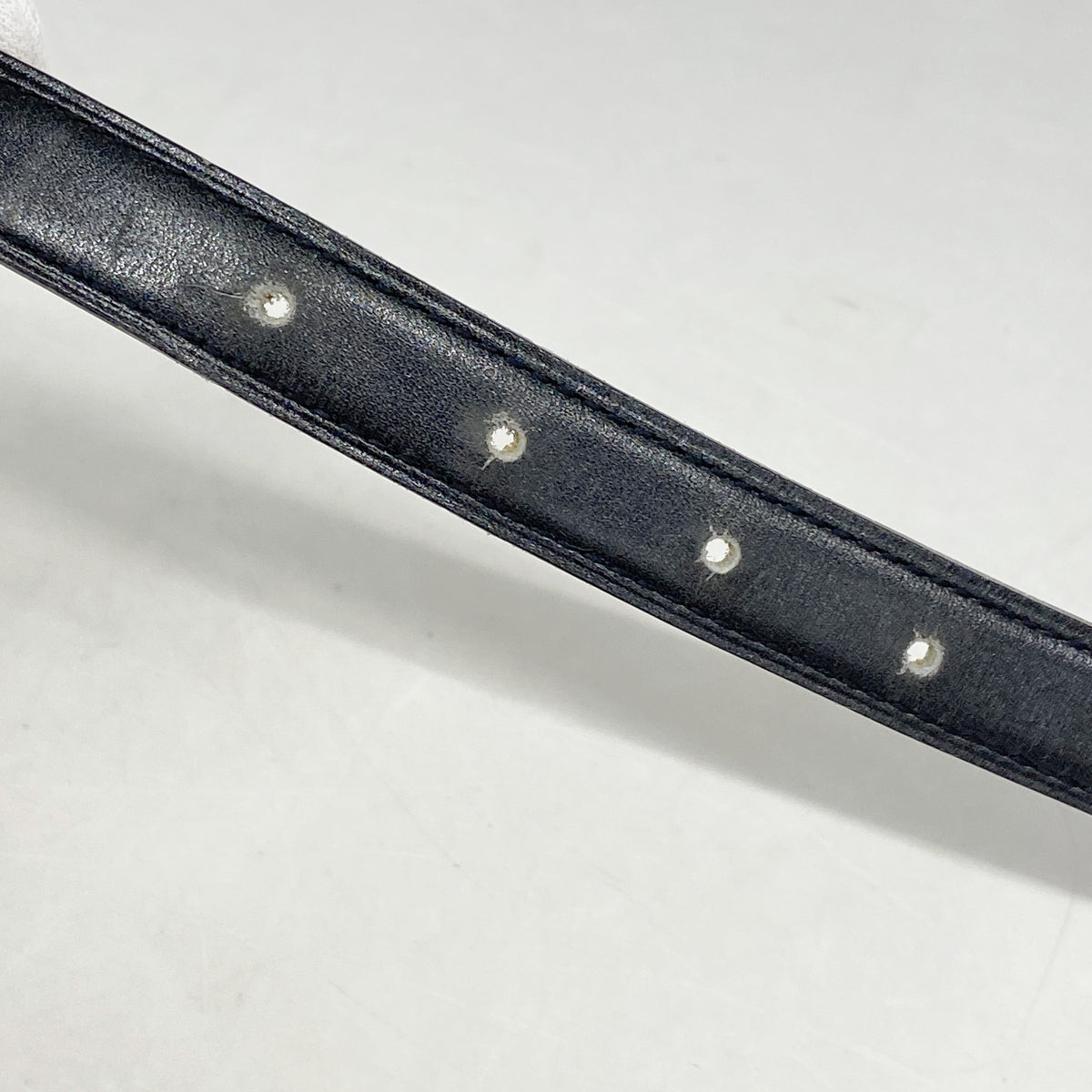 【6ia0616】エルメス ベルト コンスタンスベルト クシュベル ボックスカーフ ゴールド ブラック ゴールド金具 □A刻印【中古】メンズ レディース ユニセックス