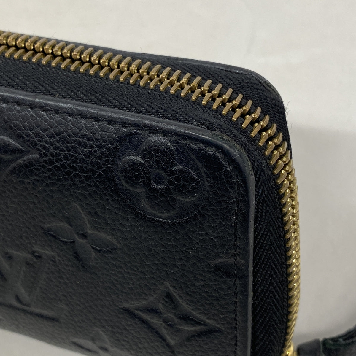 【6ia0623】ルイヴィトン 長財布 モノグラム・アンプラント ポルトフォイユクレマンス M60171 ノワール【中古】レディース
