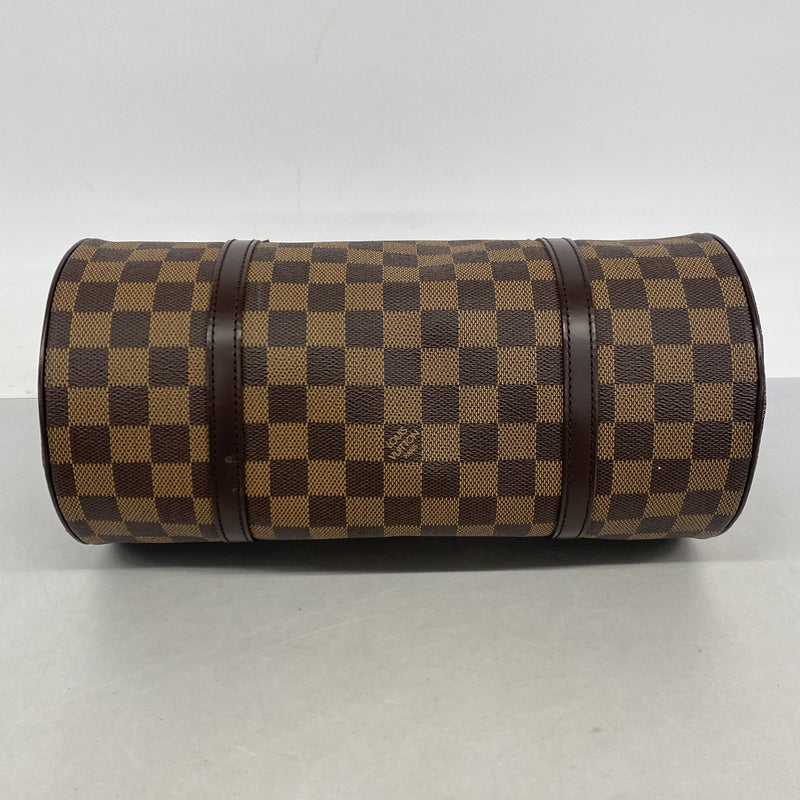 【6ia0638】ルイヴィトン ハンドバッグ ダミエ パピヨン30 N51303 エベヌ【中古】レディース