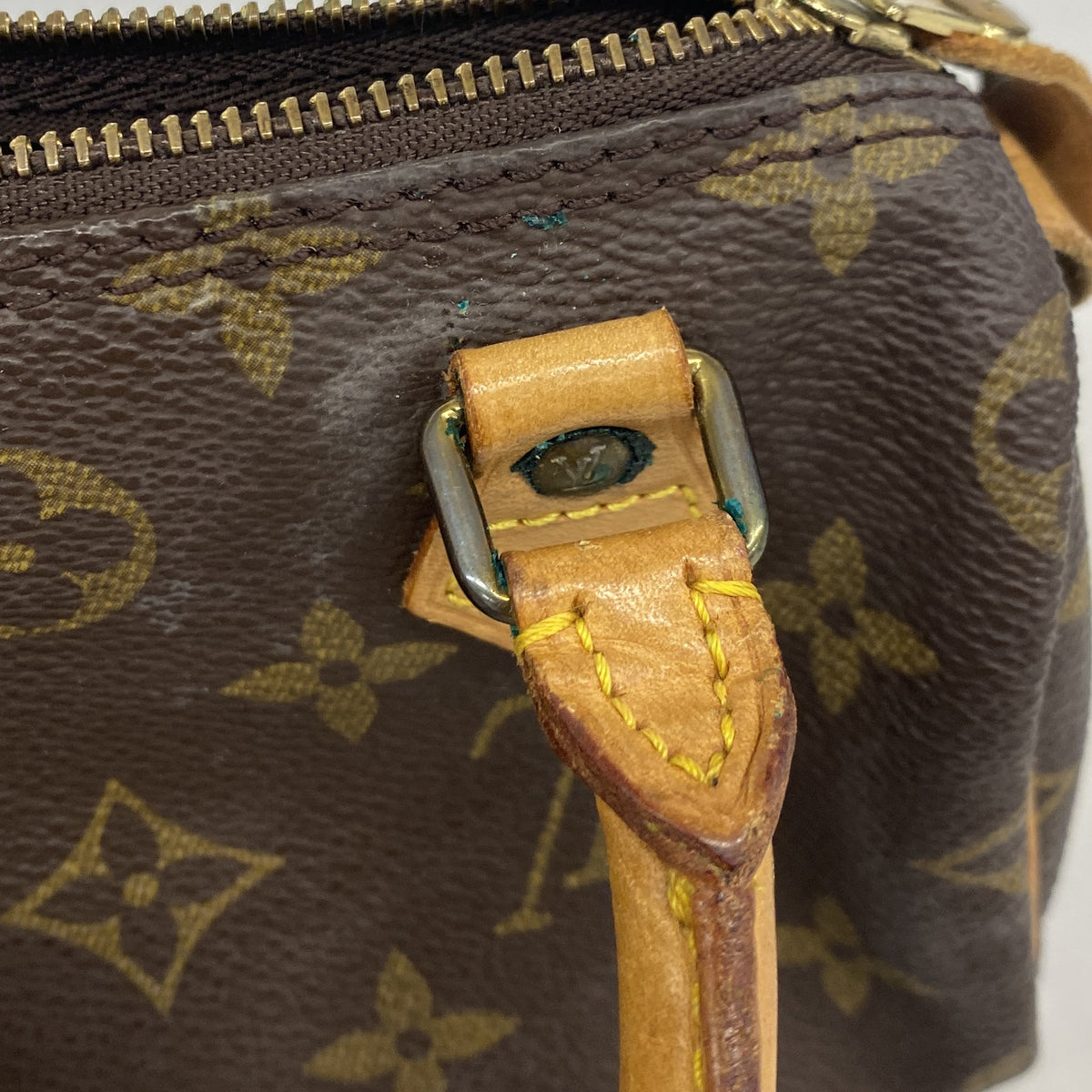 【6ia0640】ルイヴィトン ハンドバッグ モノグラム ミニスピーディ M41534 ブラウン【中古】レディース