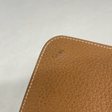 【6ia0643】エルメス 長財布 ドゴンGM トゴ ゴールド シルバー金具 D刻印【中古】メンズ レディース ユニセックス