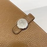 【6ia0643】エルメス 長財布 ドゴンGM トゴ ゴールド シルバー金具 D刻印【中古】メンズ レディース ユニセックス