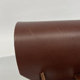 【6ia0646】エルメス リュック・デイパック エールバッグアドMM トワルアッシュ ブラウン ゴールド金具 □F刻印【中古】レディース