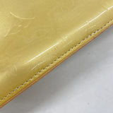 【6ia0651】ルイヴィトン トートバッグ ヴェルニ ヒューストン M91004 ベージュ【中古】レディース