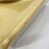 【6ia0651】ルイヴィトン トートバッグ ヴェルニ ヒューストン M91004 ベージュ【中古】レディース