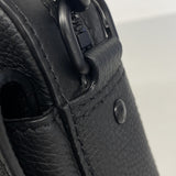 【6ia0664】ルイヴィトン ショルダーバッグ LVアエログラム ファストラインメッセンジャー M22482 ブラック【中古】メンズ