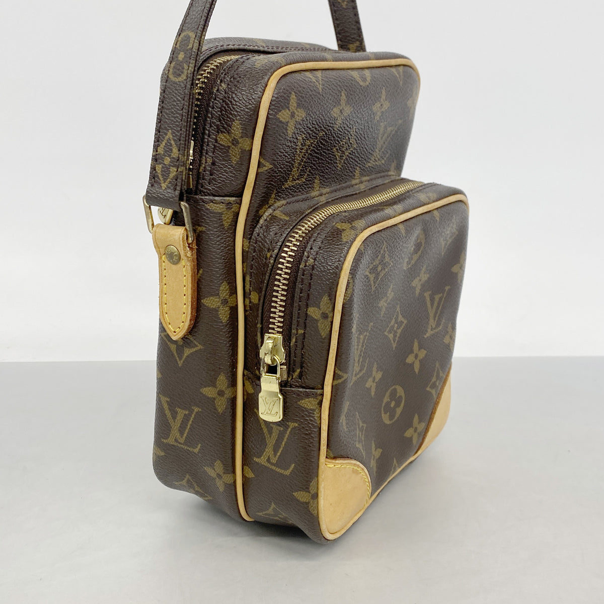【6ia0669】ルイヴィトン ショルダーバッグ モノグラム アマゾン M45236 ブラウン【中古】レディース