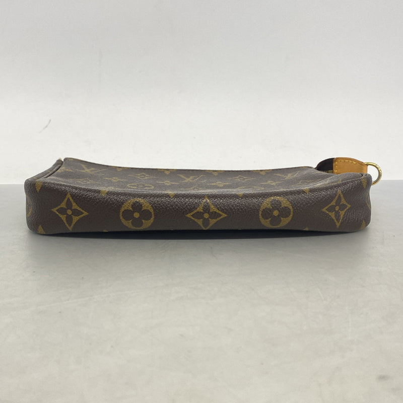 【6ia0671】ルイヴィトン ポーチ モノグラム ポシェットアクセソワール M51980 ブラウン【中古】レディース