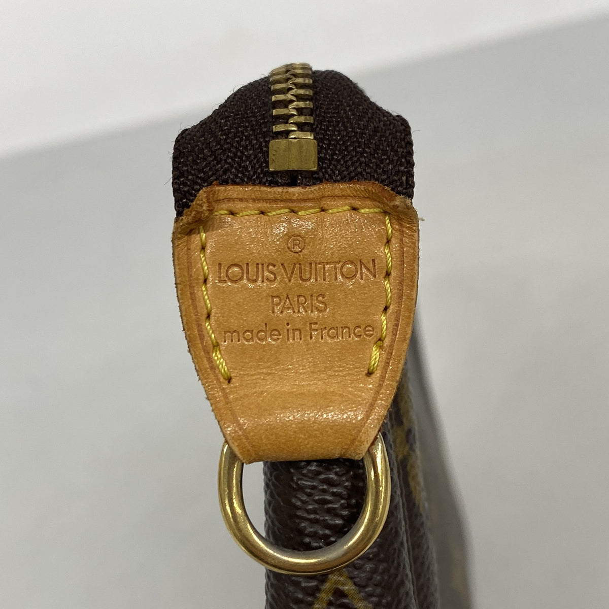 【6ia0671】ルイヴィトン ポーチ モノグラム ポシェットアクセソワール M51980 ブラウン【中古】レディース