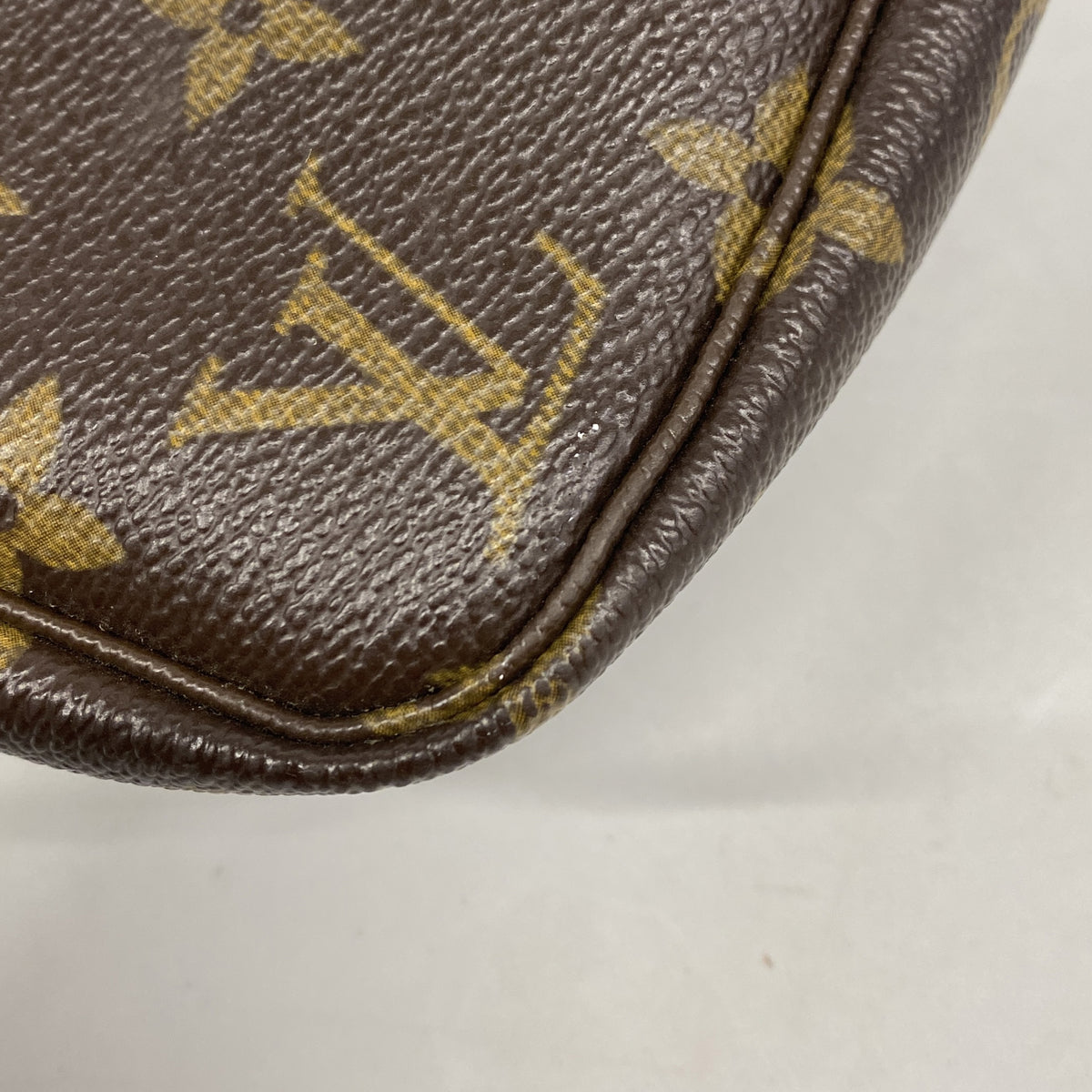 【6ia0671】ルイヴィトン ポーチ モノグラム ポシェットアクセソワール M51980 ブラウン【中古】レディース