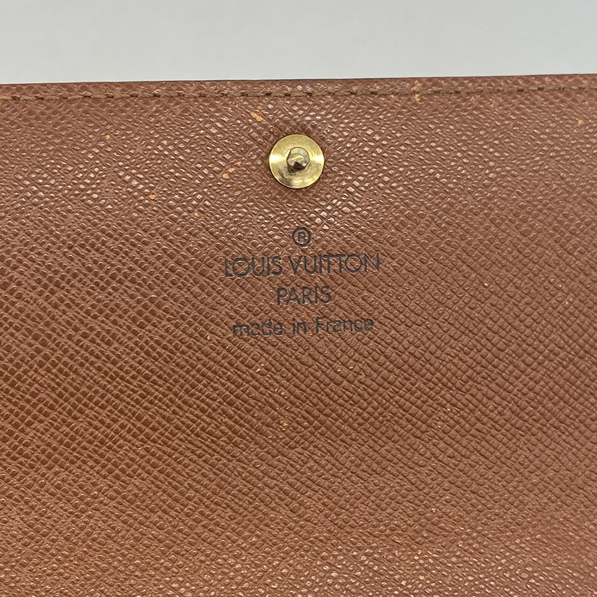 【6ia0672】ルイヴィトン 長財布 モノグラム ポシェットポルトモネクレディ M61725 ブラウン【中古】レディース