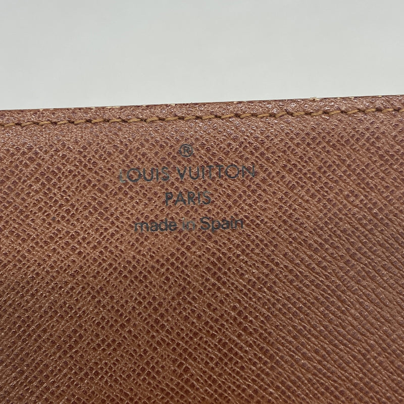 【6ia0673】ルイヴィトン 名刺入れ モノグラム アンヴェロップカルトドゥヴィジット M62920 ブラウン【中古】メンズ レディース ユニセックス
