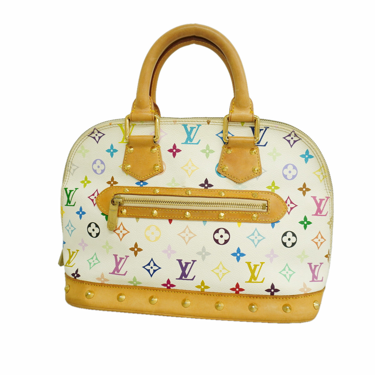 【6ia0688-k】ルイヴィトン ハンドバッグ モノグラム アルマPM M40443 ブロン【中古】レディース