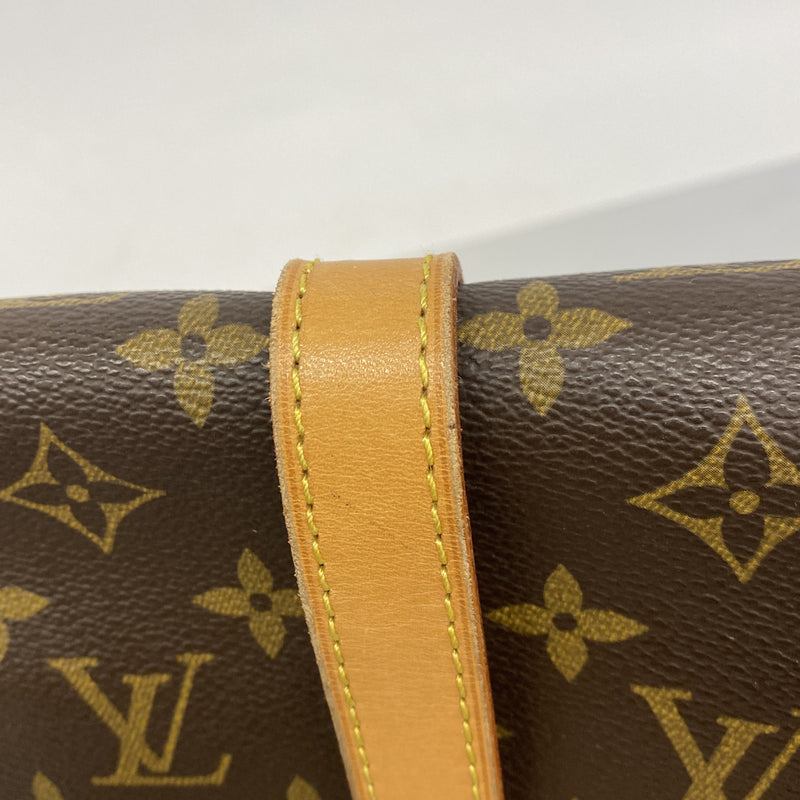 【6ia0696】ルイヴィトン ショルダーバッグ モノグラム ソミュール30 M42256 ブラウン【中古】レディース