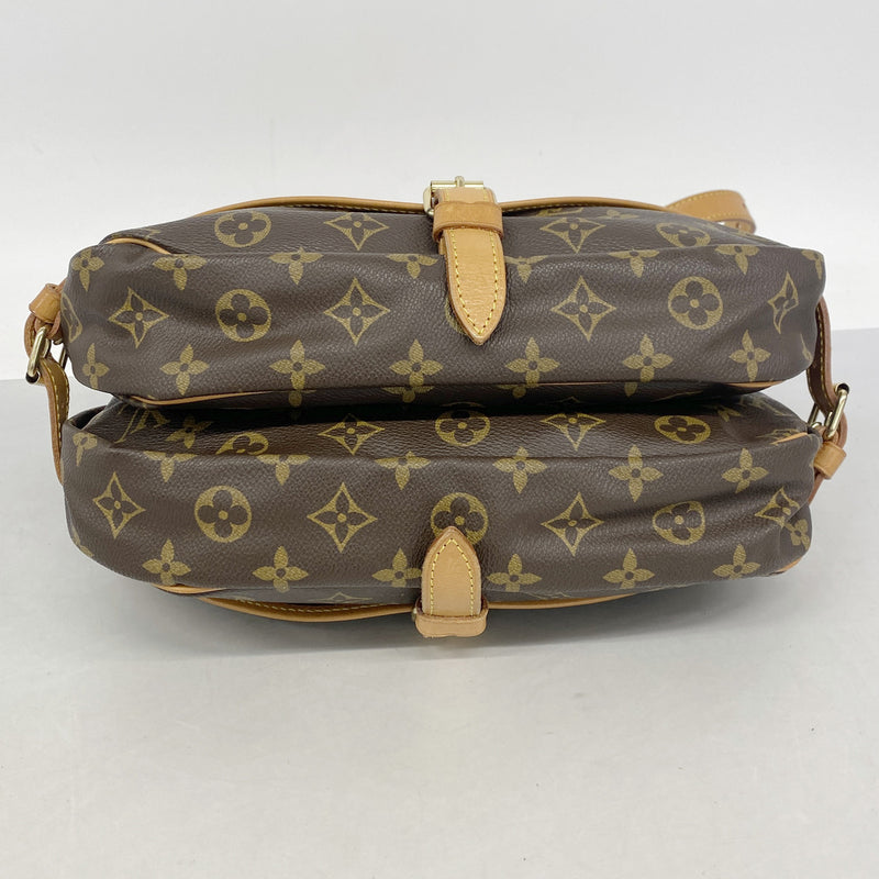 【6ia0696】ルイヴィトン ショルダーバッグ モノグラム ソミュール30 M42256 ブラウン【中古】レディース