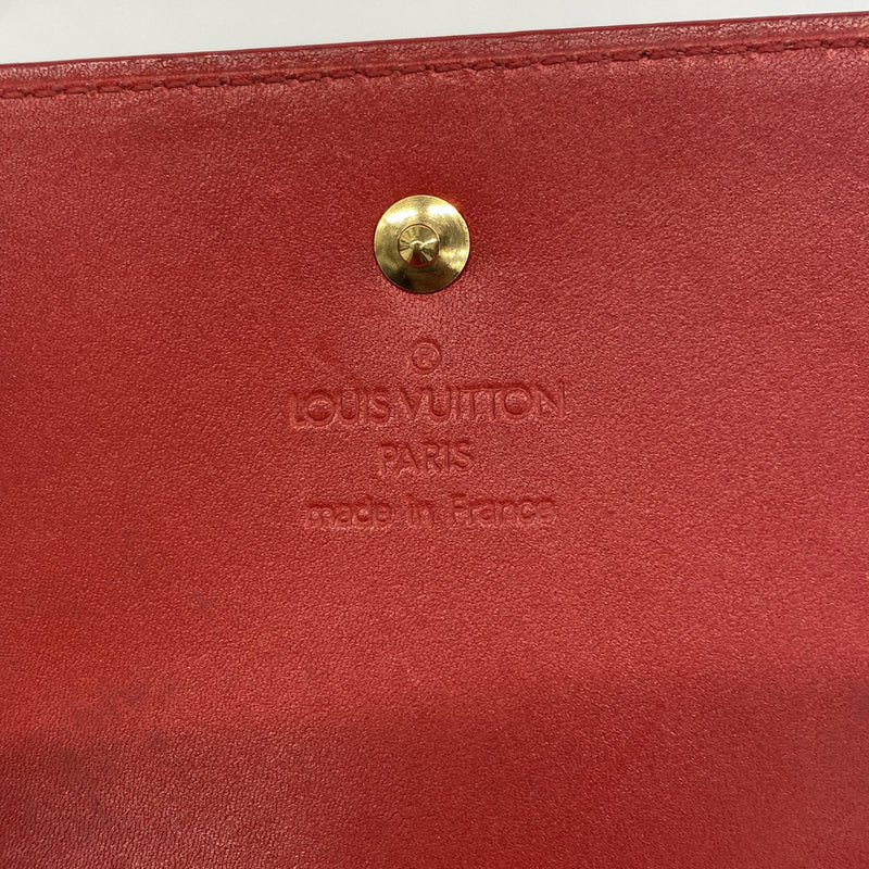 【6ia0697】ルイヴィトン ショルダーバッグ ヴェルニ ウォーカー M91153 ルージュ【中古】レディース