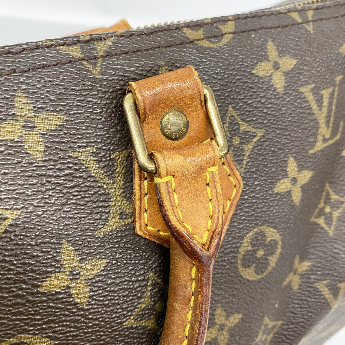 【6ia0707】ルイヴィトン ハンドバッグ モノグラム スピーディ35 M41107 ブラウン【中古】レディース