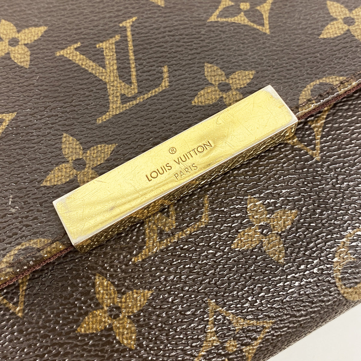 【6ia0708】ルイヴィトン ショルダーバッグ モノグラム フェイボリットMM M40718 ブラウン 2wayバッグ【中古】レディース
