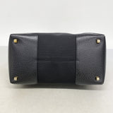 【6ia0712】サルヴァトーレフェラガモ トートバッグ ナイロン ブラック ゴールド金具【中古】レディース