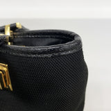 【6ia0712】サルヴァトーレフェラガモ トートバッグ ナイロン ブラック ゴールド金具【中古】レディース